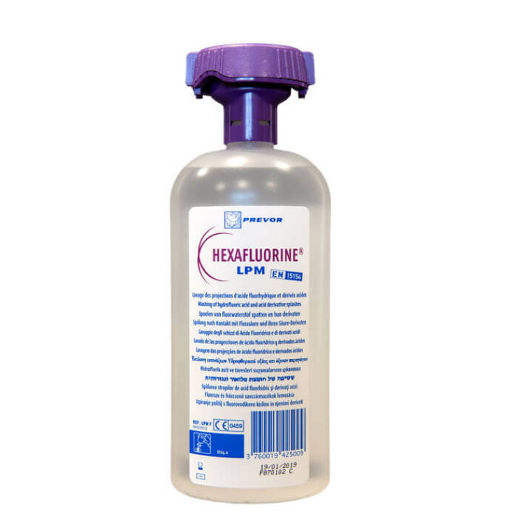 LPMF Hexafluorine Mural Eye Wash - 500ml from Diphex Solutions Limited