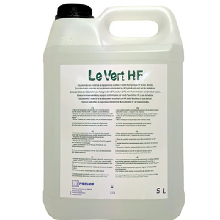 LVF.5L / LVF.10L LeVert HF® - Non-sterile decontaminant for surfaces and equipment - Hydrofluoric Acid or its derivatives from Diphex Solutions Limited